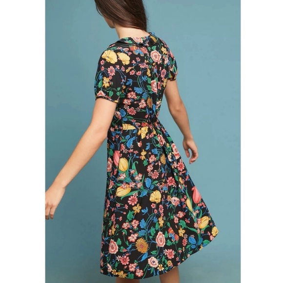 ANTHRO' MAEVE Bloedel Floral Dress - Picture 2 of 11